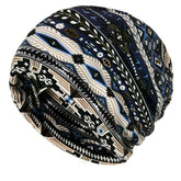 Printed beanie hat