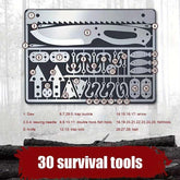 Stainless Steel Multi-Tool Card