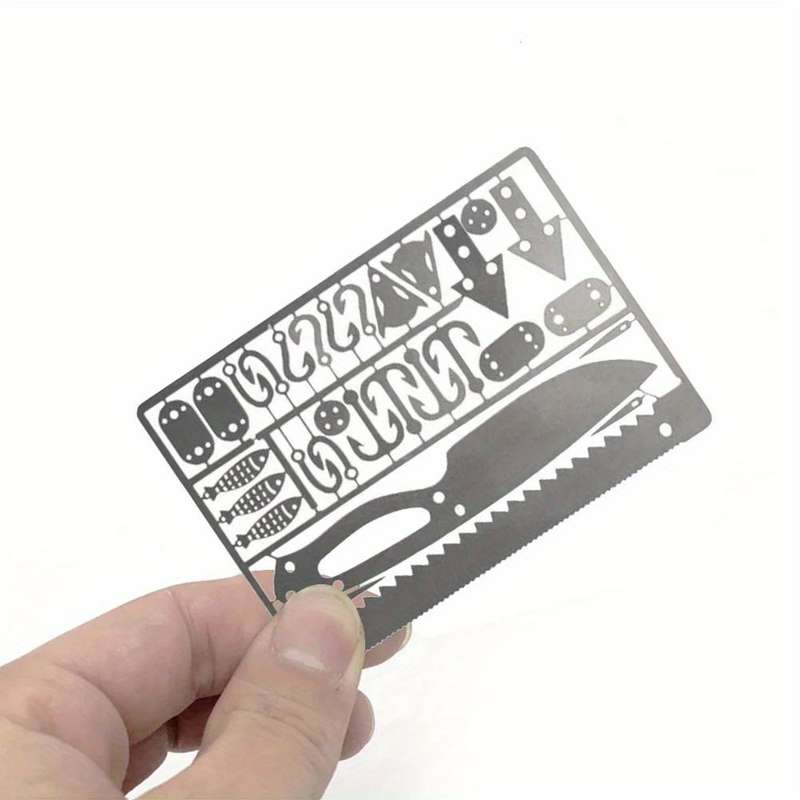Stainless Steel Multi-Tool Card
