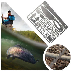 Stainless Steel Multi-Tool Card