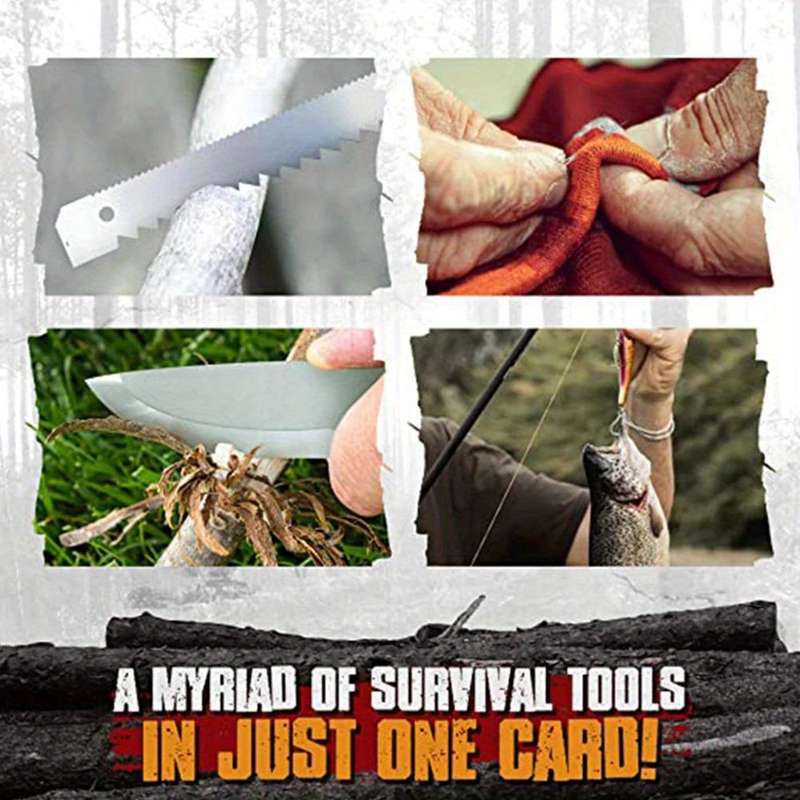 Stainless Steel Multi-Tool Card