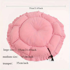 Comfy Pumpkin Themed Pet Bed (Small)