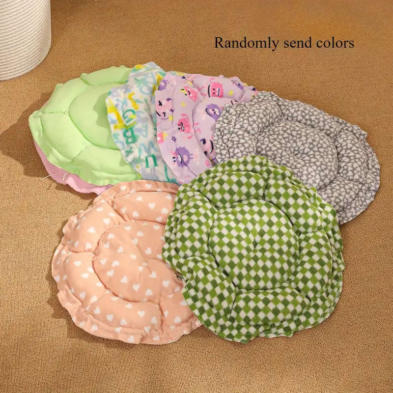 Comfy Pumpkin Themed Pet Bed (Small)