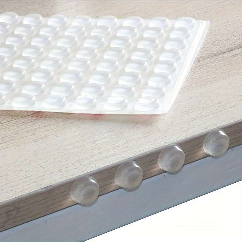 100 Self-adhesive Rubber Door Stoppers