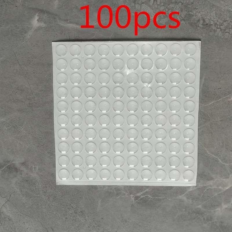 100 Self-adhesive Rubber Door Stoppers