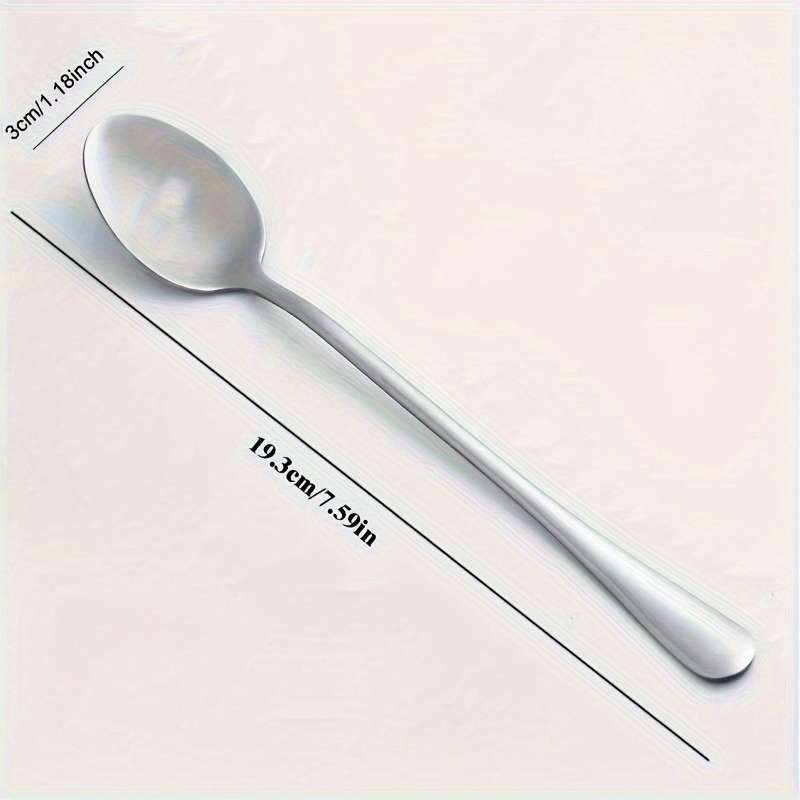 1 Piece 1" "I Can't Say I Love You" Engraved Stainless Steel Spoon, Perfect for Coffee Espresso