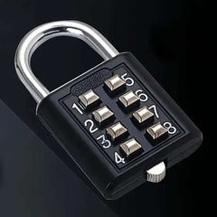 1pc Combination Padlock Rotary Dial Security Code Lock for Luggage Drawer Bicycle C