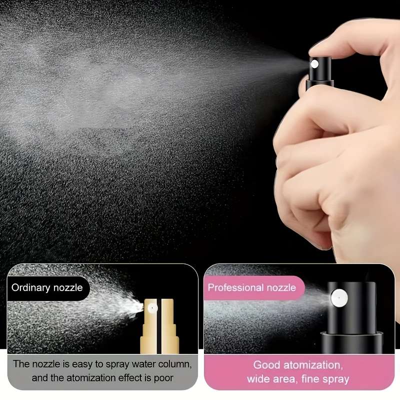 Small refillable perfume spray bottle