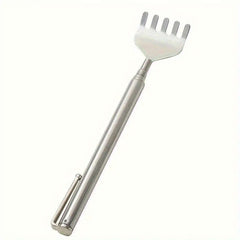 Multifunctional retractable back scratcher