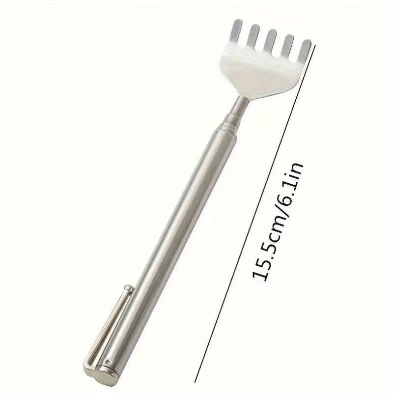 Multifunctional retractable back scratcher