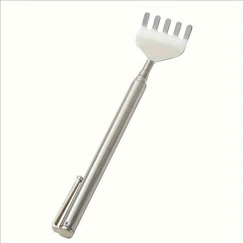 Multifunctional retractable back scratcher