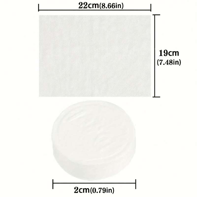 50 pieces of compressed towel portable disposable mini compressed coin paper towel toilet paper