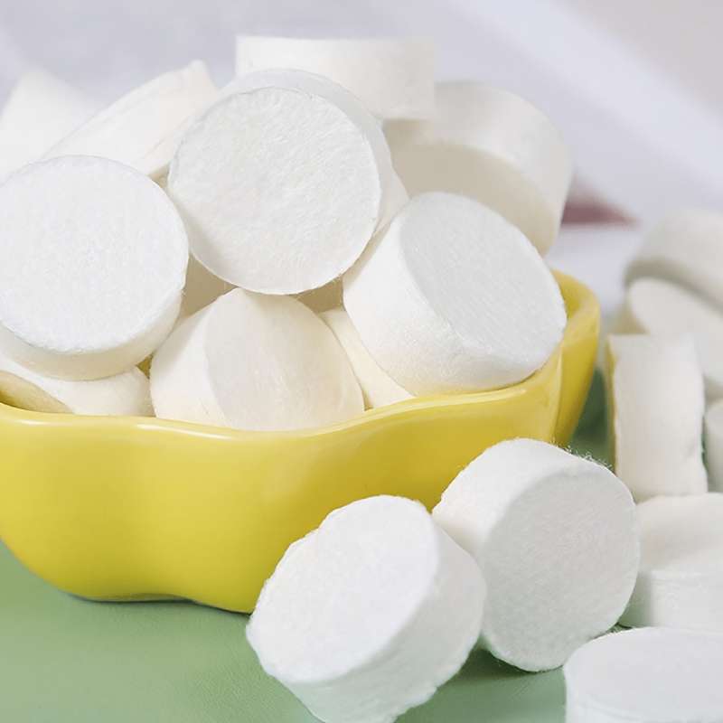 50 pieces of compressed towel portable disposable mini compressed coin paper towel toilet paper