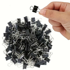 5PC black metal paper clips