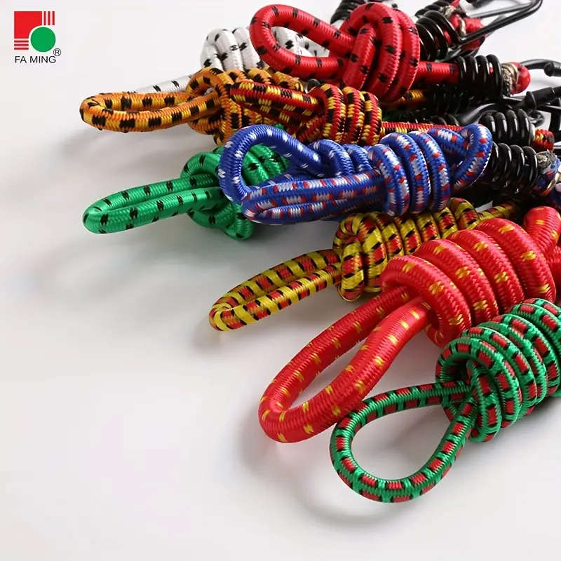 5 working days Elastic tie down rope (double hook)