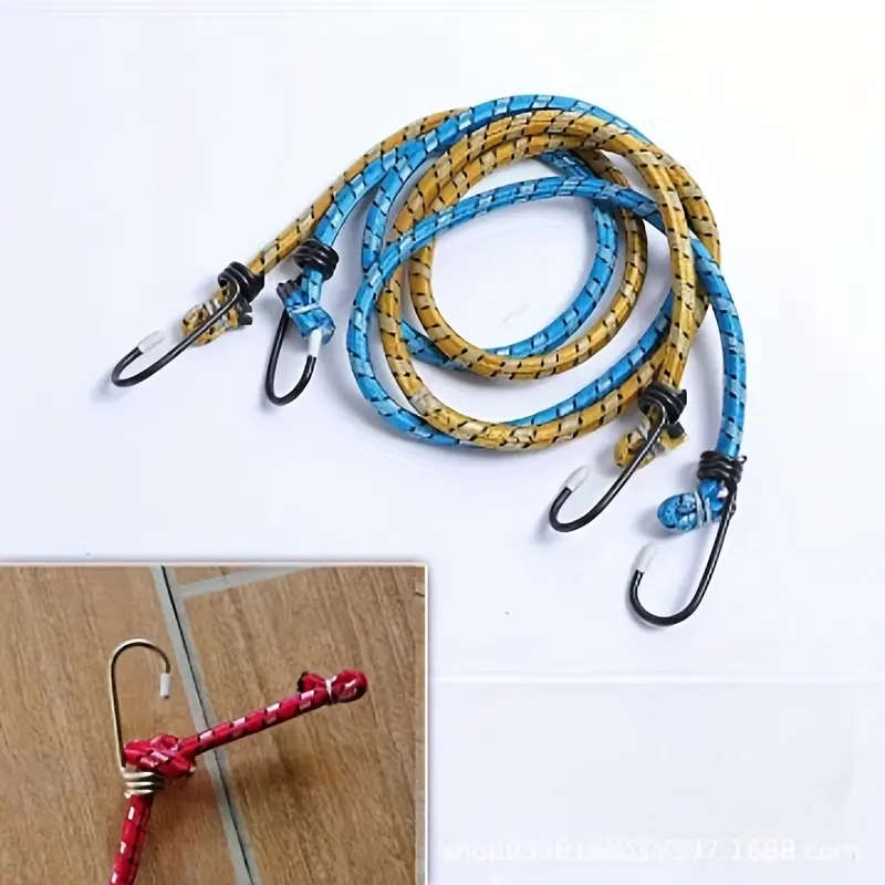 5 working days Elastic tie down rope (double hook)