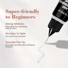 10g super strong rhinestone nail glue