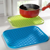 Silicone pot holder heat-resistant tripod