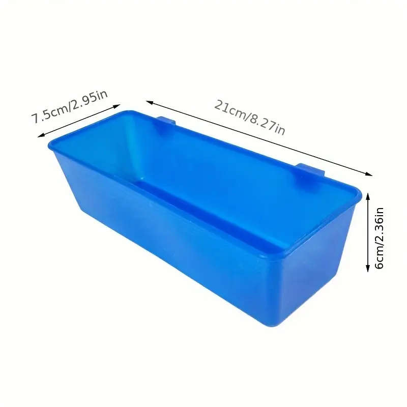 6-pack poultry feeding hanging bowls