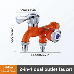 1PC faucet green