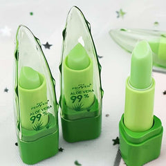 Aloe vera lip balm, magic temperature-changing lipstick
