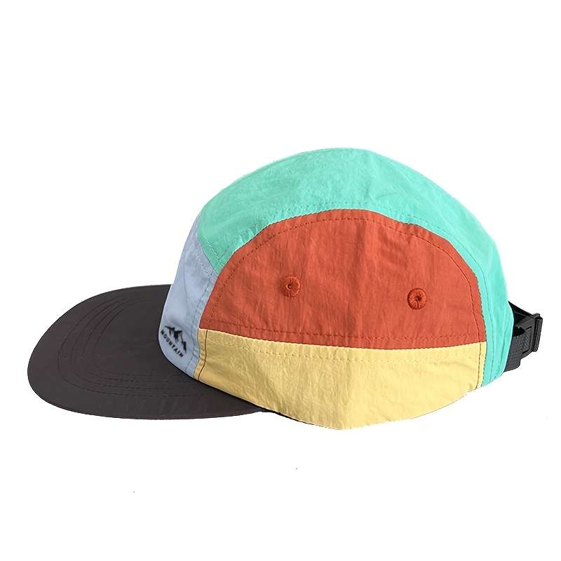 1 x Comfortable Breathable 5-Panel Hiking Trail Running Cap Printed Pattern Baseball Cap