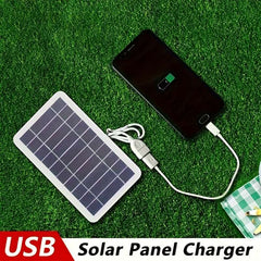 Solar Portable Charging Panel USB Charger