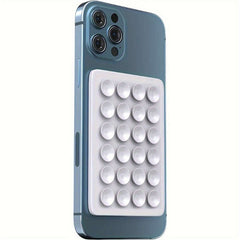 1 x Premium Silicone Suction Cup Phone Holder - Strong Single-Sided Adhesion for iPhone and