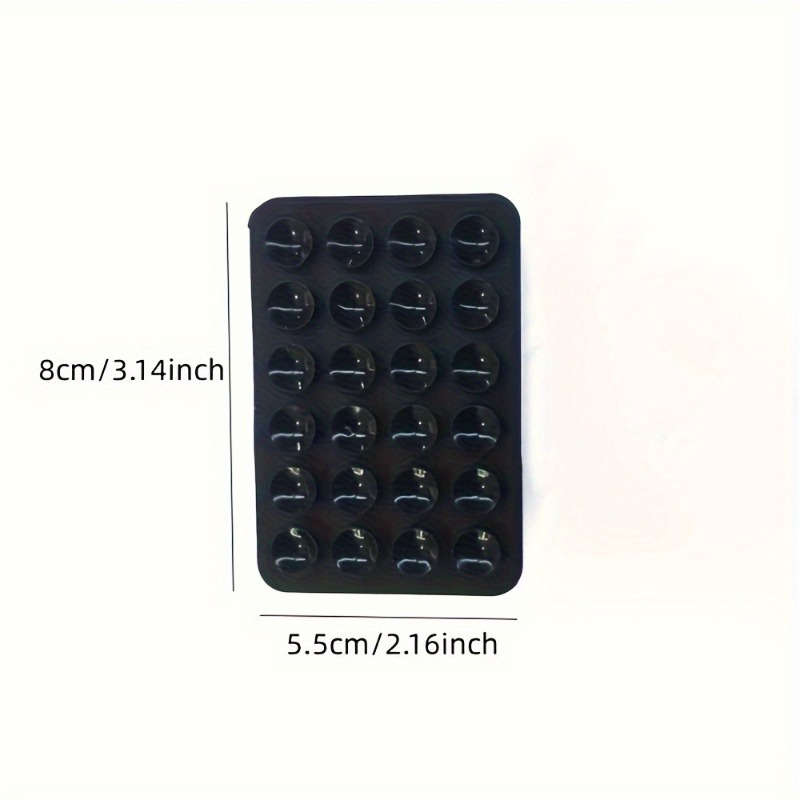 1 x Premium Silicone Suction Cup Phone Holder - Strong Single-Sided Adhesion for iPhone and