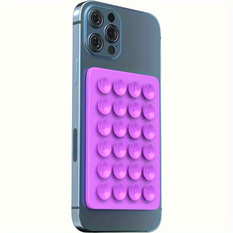 1 x Premium Silicone Suction Cup Phone Holder - Strong Single-Sided Adhesion for iPhone and