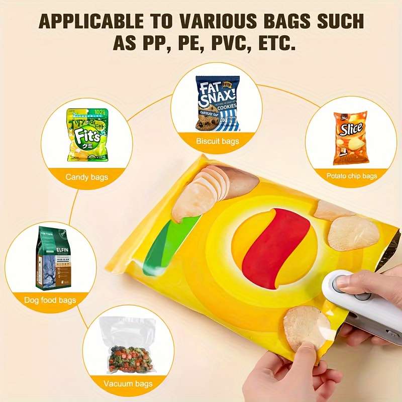 Sealer seals new small portable snacks