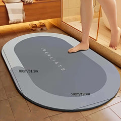 1 high quality diatomaceous earth kitchen mat 50*80cm