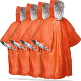 Emergency survival raincoat