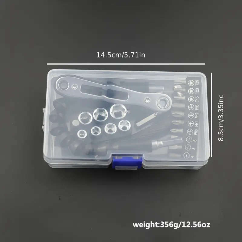22-piece industrial tool set