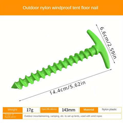 5-pack nylon tent stakes