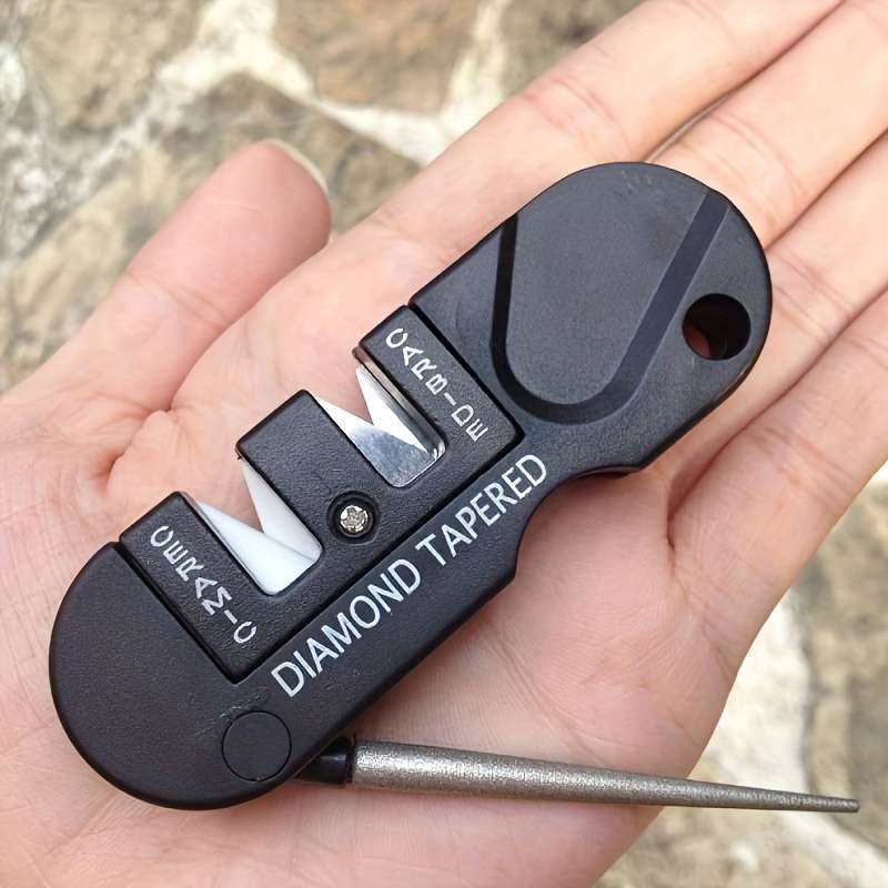 4-in-1 portable knife sharpening tool