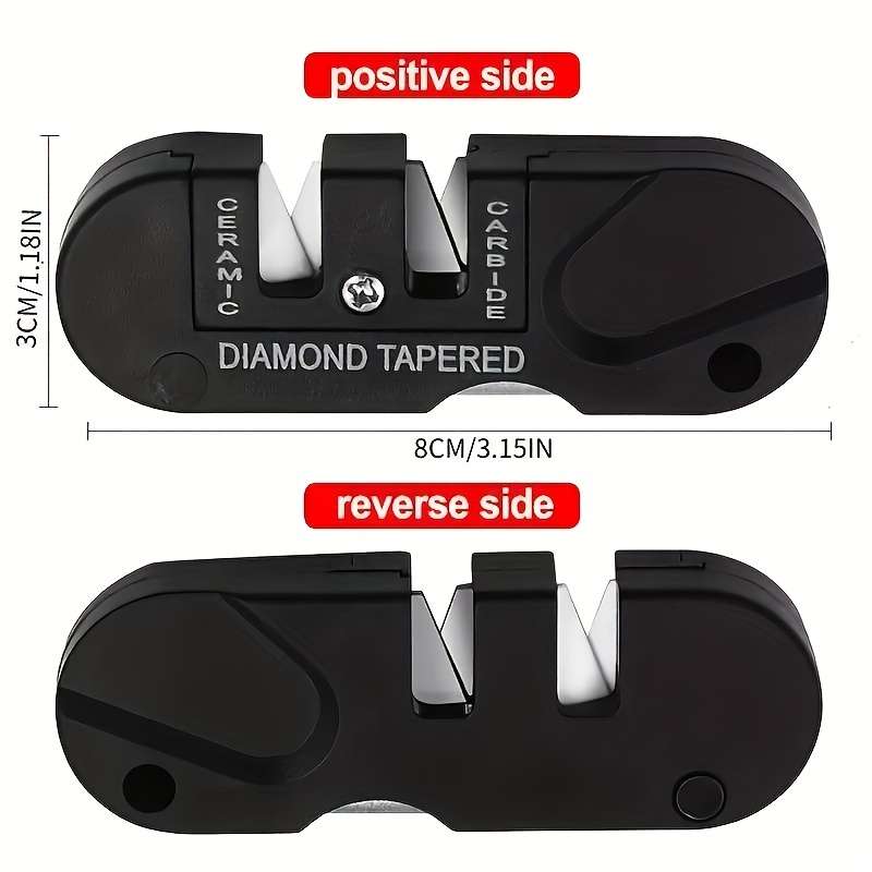 4-in-1 portable knife sharpening tool