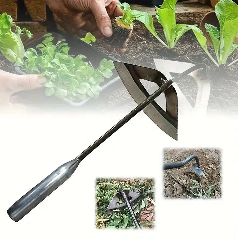 1 13-inch all-steel hollow weeding and planting tool