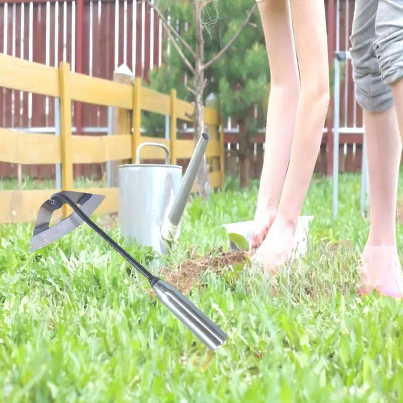 1 13-inch all-steel hollow weeding and planting tool