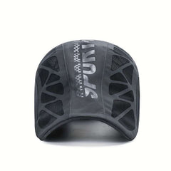 1pcs High Quality Fashion Cool Peaked Cap Sports Printed Breathable Quick Dry Baseball Cap Breathable Mesh