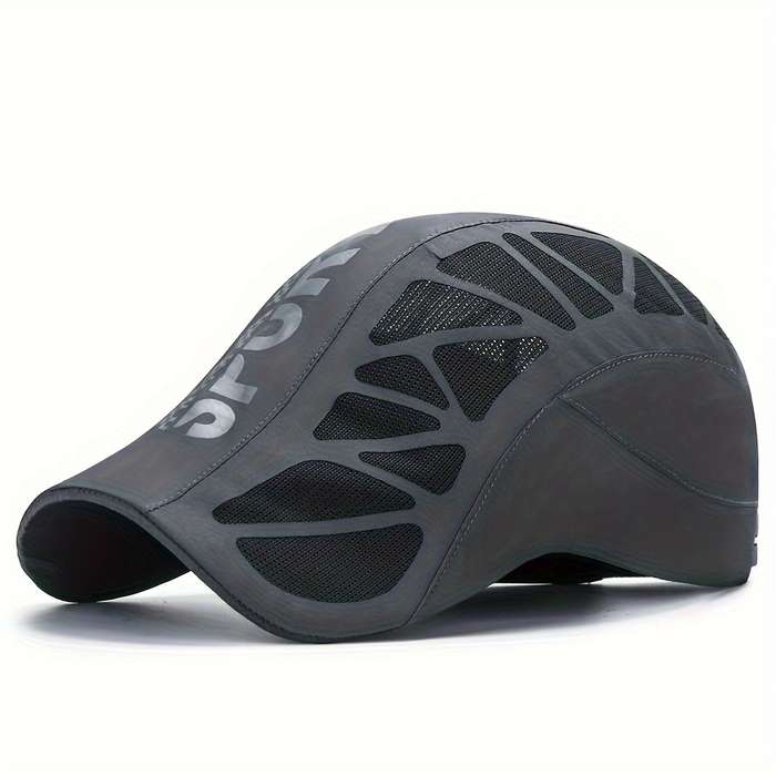 1pcs High Quality Fashion Cool Peaked Cap Sports Printed Breathable Quick Dry Baseball Cap Breathable Mesh
