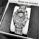 1 set of men's luxury quartz watch