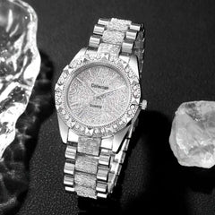 1 set of men's luxury quartz watch