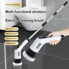 10-piece accessory set 2025 electric spin scrubber