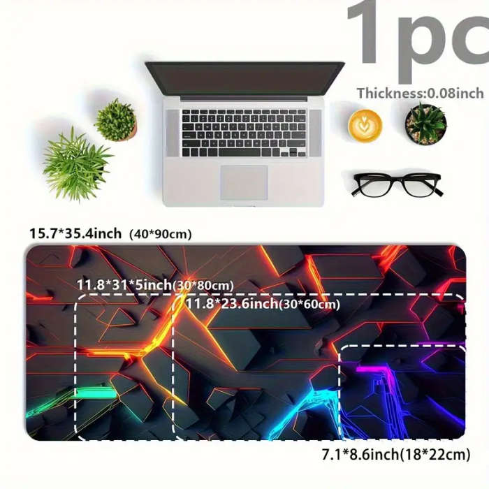 Gaming mouse pad 30*60cm