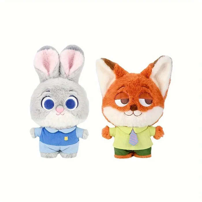 Disney Judy Rabbit and Nick Fox Plush Toys