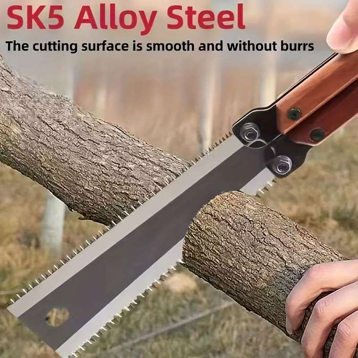 1 double-edged multi-purpose hand saw