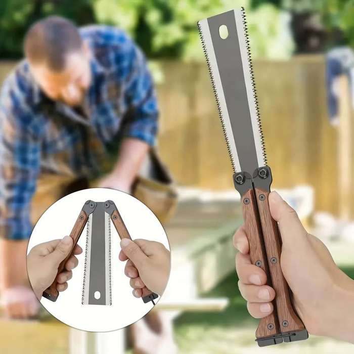 1 double-edged multi-purpose hand saw