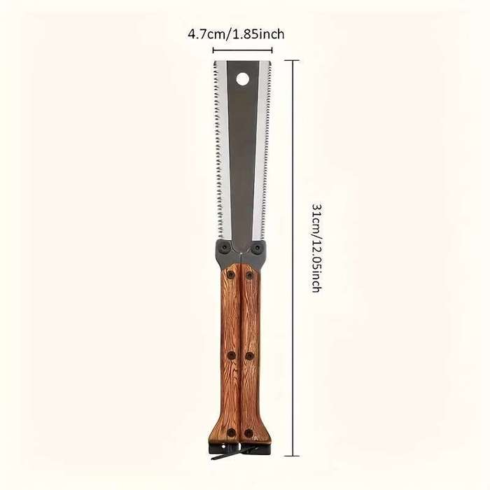 1 double-edged multi-purpose hand saw
