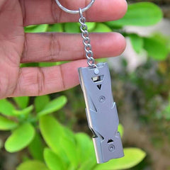 Outdoor survival whistle